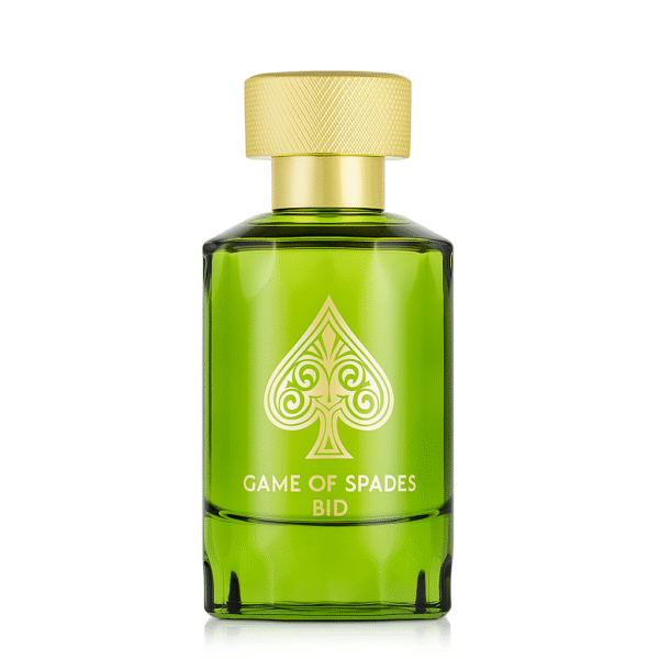 20250728_1343_Luxury Perfume Display_remix_01k195fxfkekxtgy3pbt7tpgph Game Of Spades Bid de Jo Milano
