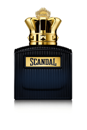 20250902_1937_Luxurious Perfume Bottle_remix_01k46g0y9getjth3rpymzdz8xh Jean Paul Gaultier Scandal Intense